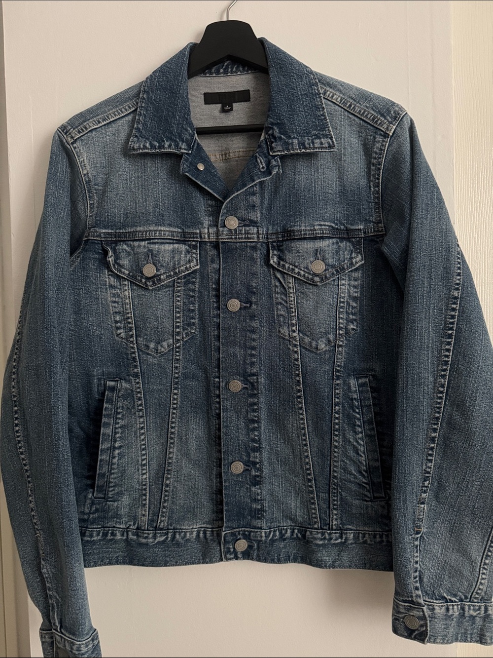 Uniqlo Blue Washed Denim Jacket